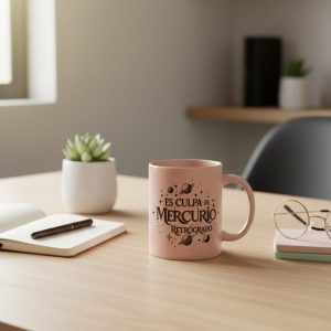 Taza Mercurio Retrógado Rosa
